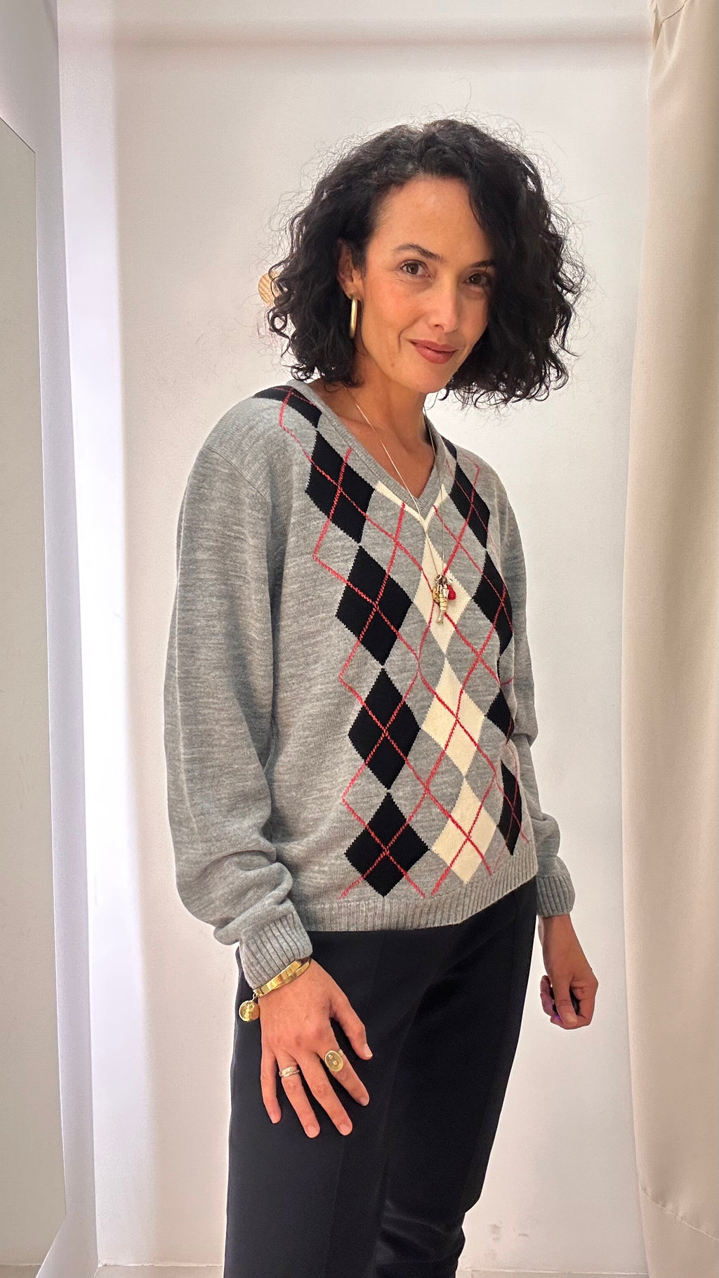 Tricot Cinza Burma
