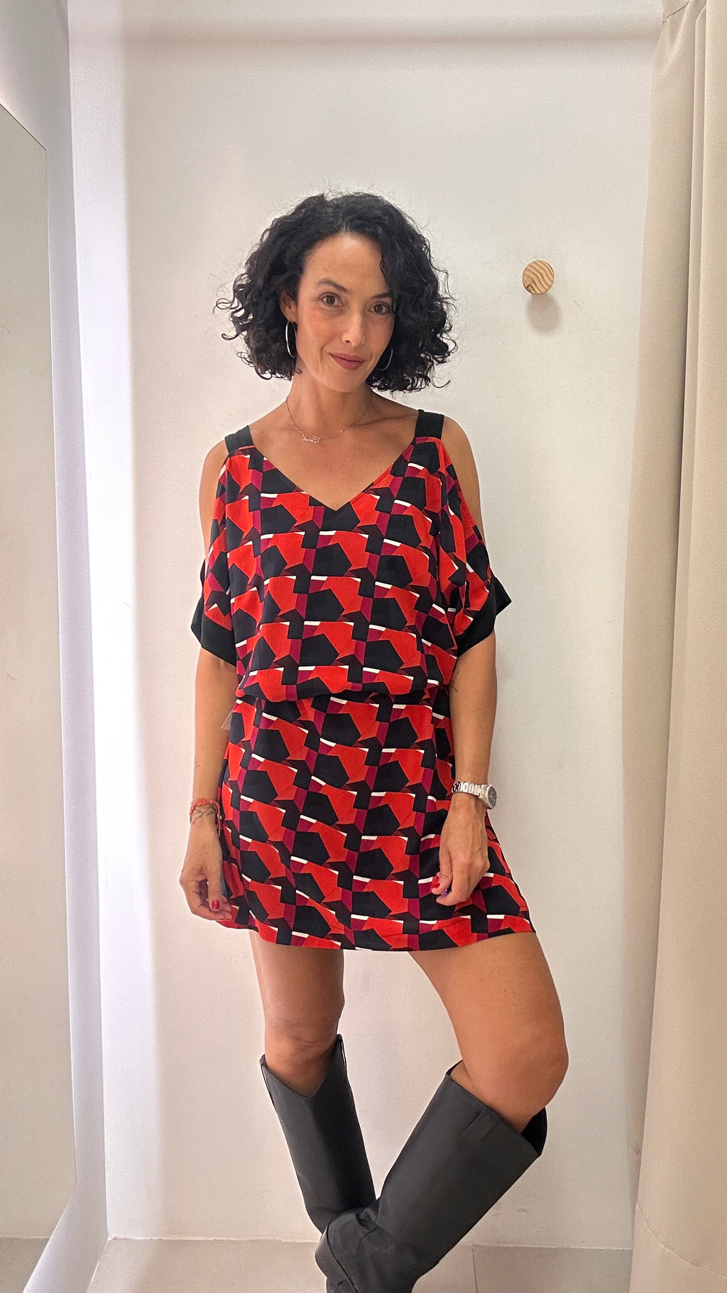 Vestido de Seda Cori