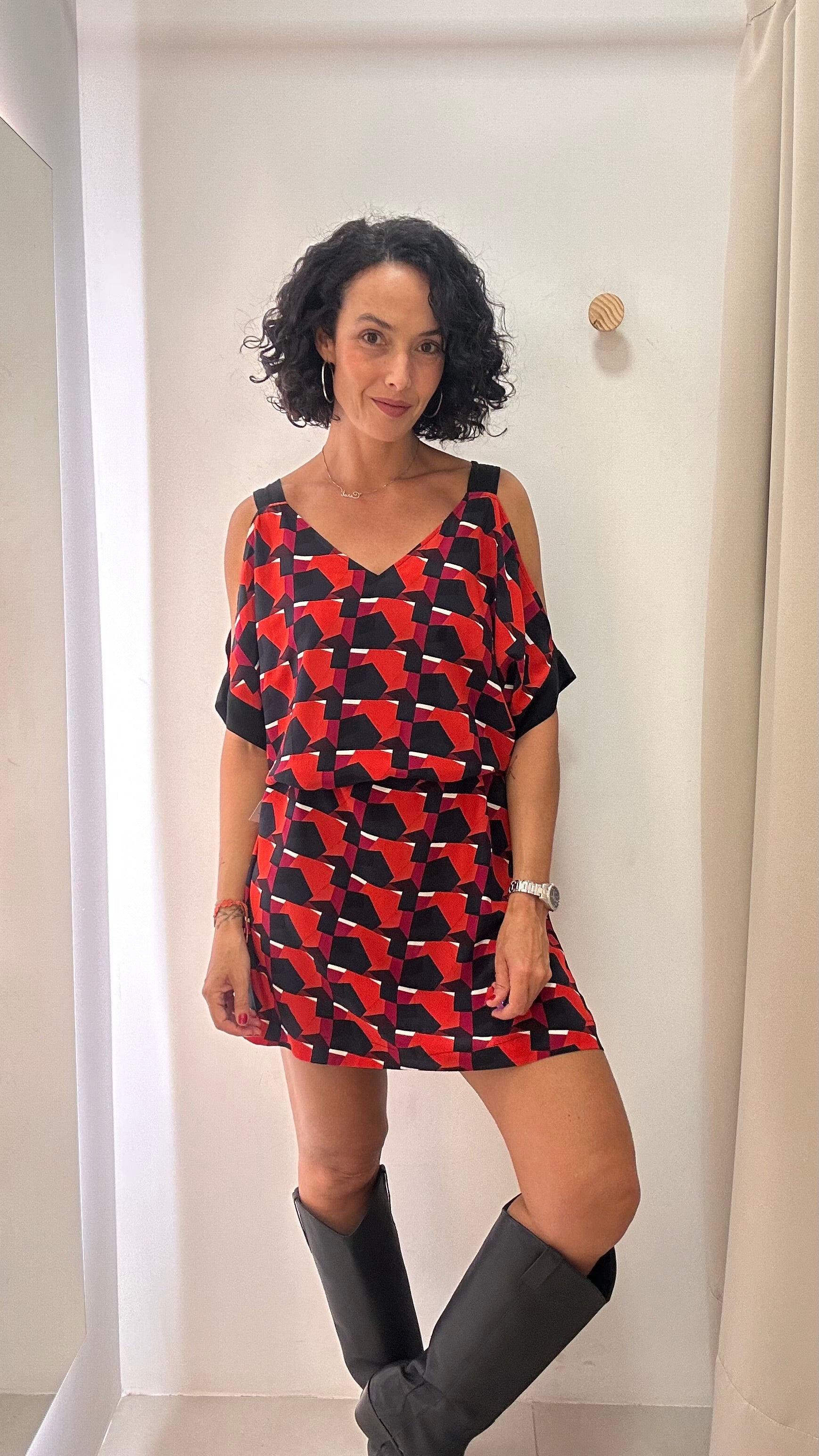 Vestido de Seda Cori