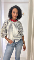 Camisa Listrada Guga Gonçalves + Lica Melzer