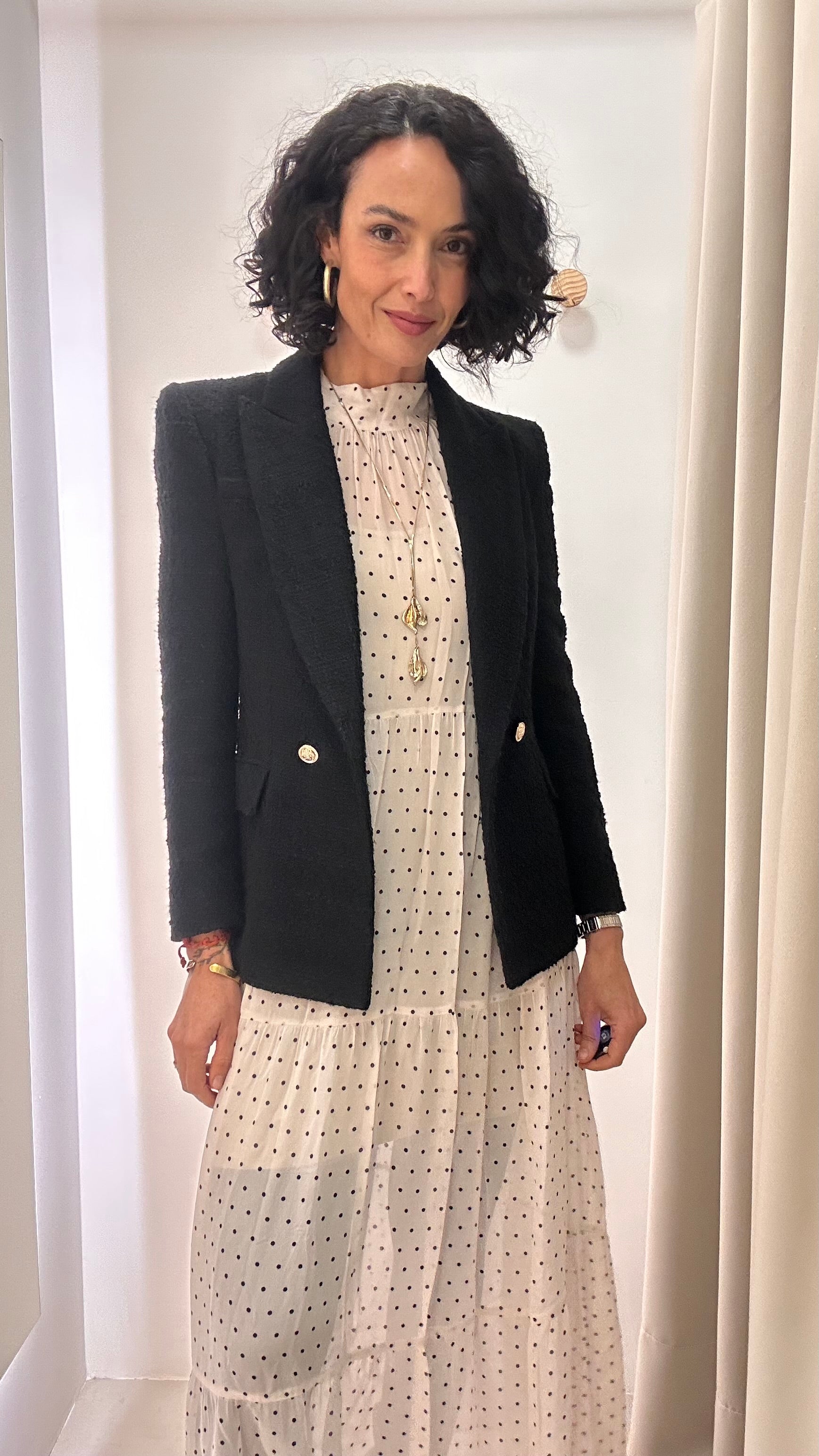 Blazer tweed Zara