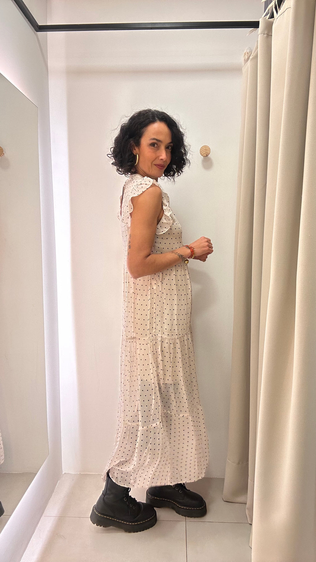Vestido Poá Lee Loo