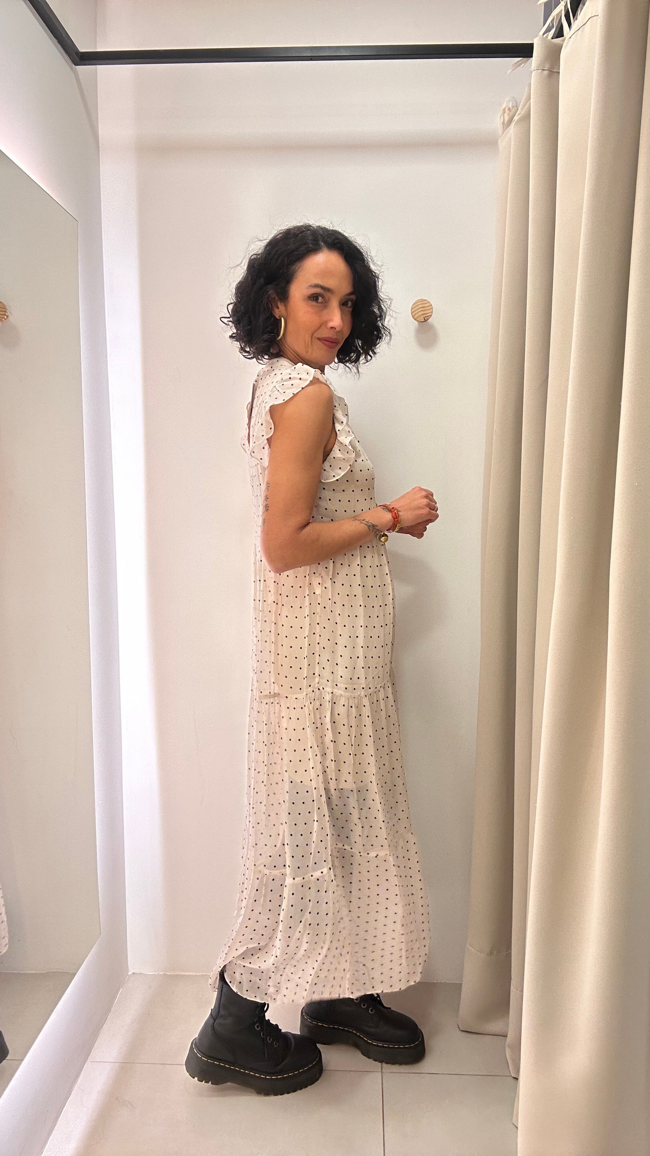 Vestido Poá Lee Loo