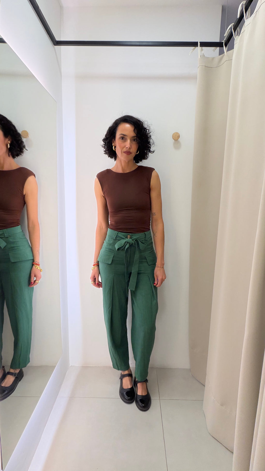 Calça verde Coven
