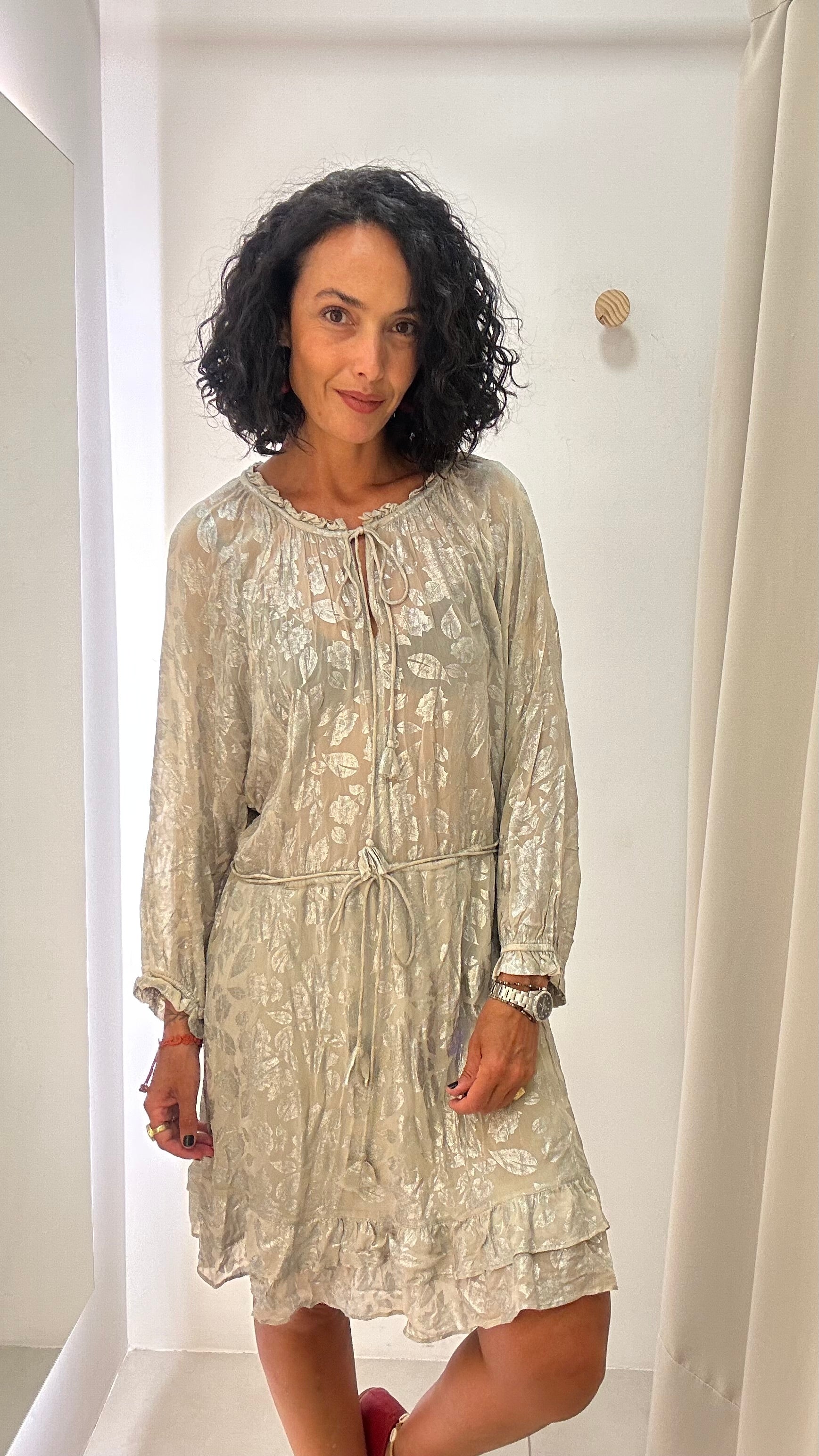 Vestido Chiffon Ellus
