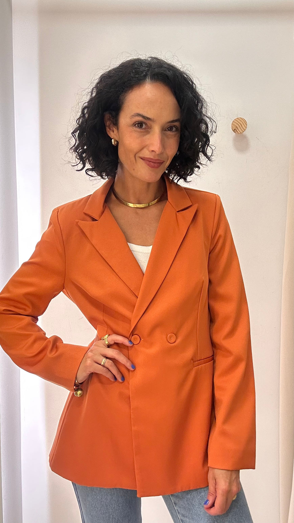 Blazer Skeen Terracota