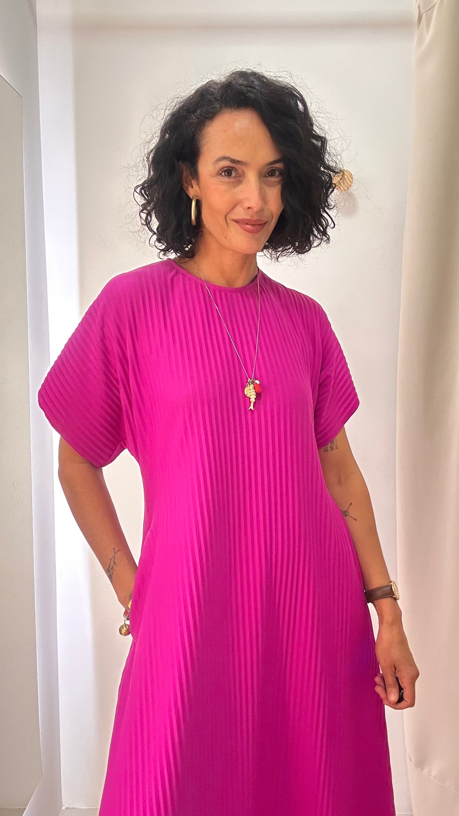 Vestido Rosa Cos