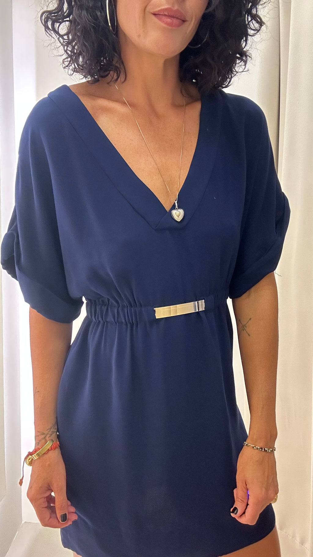 Vestido Azul Zara