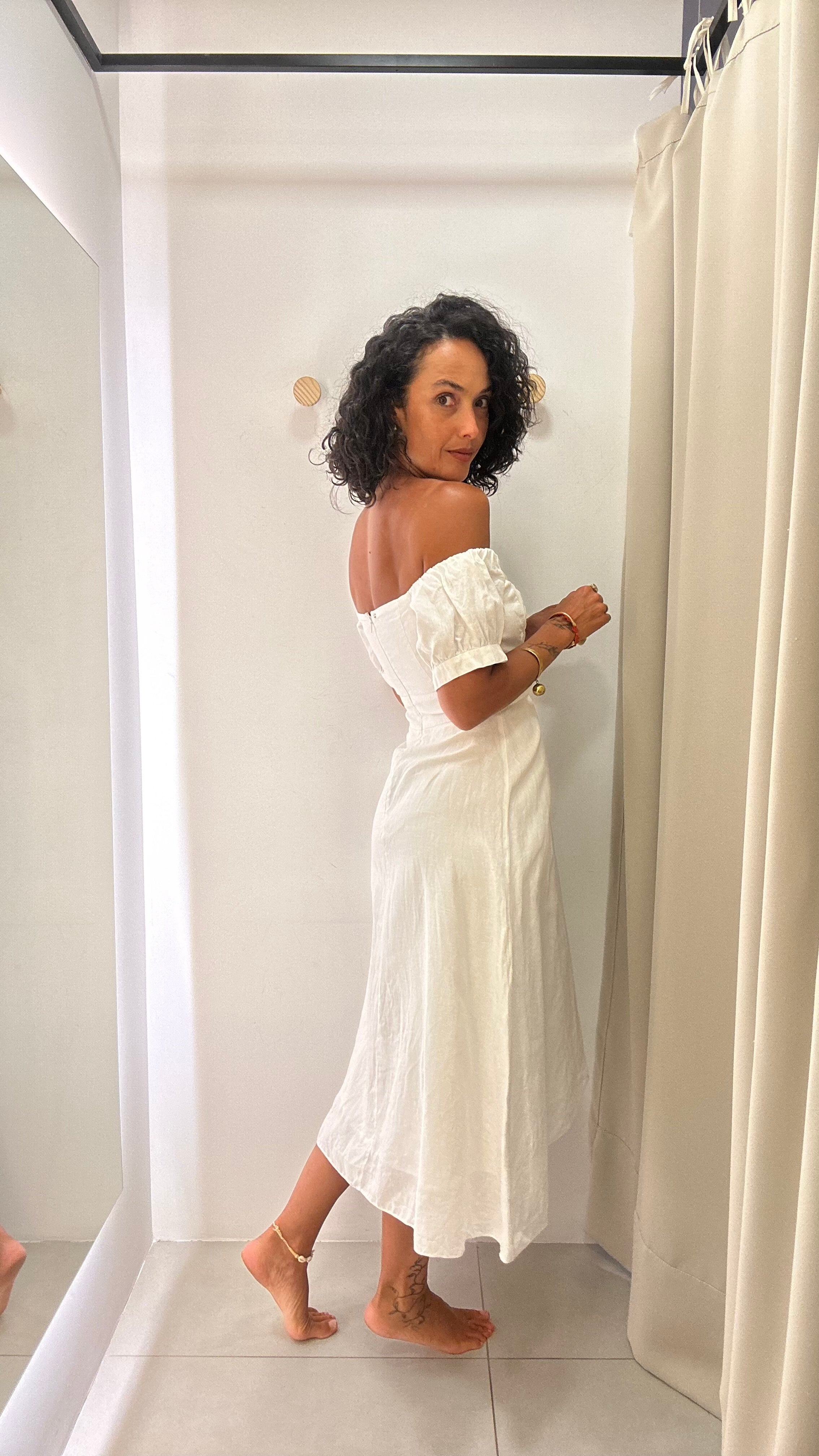 Vestido Branco Animale