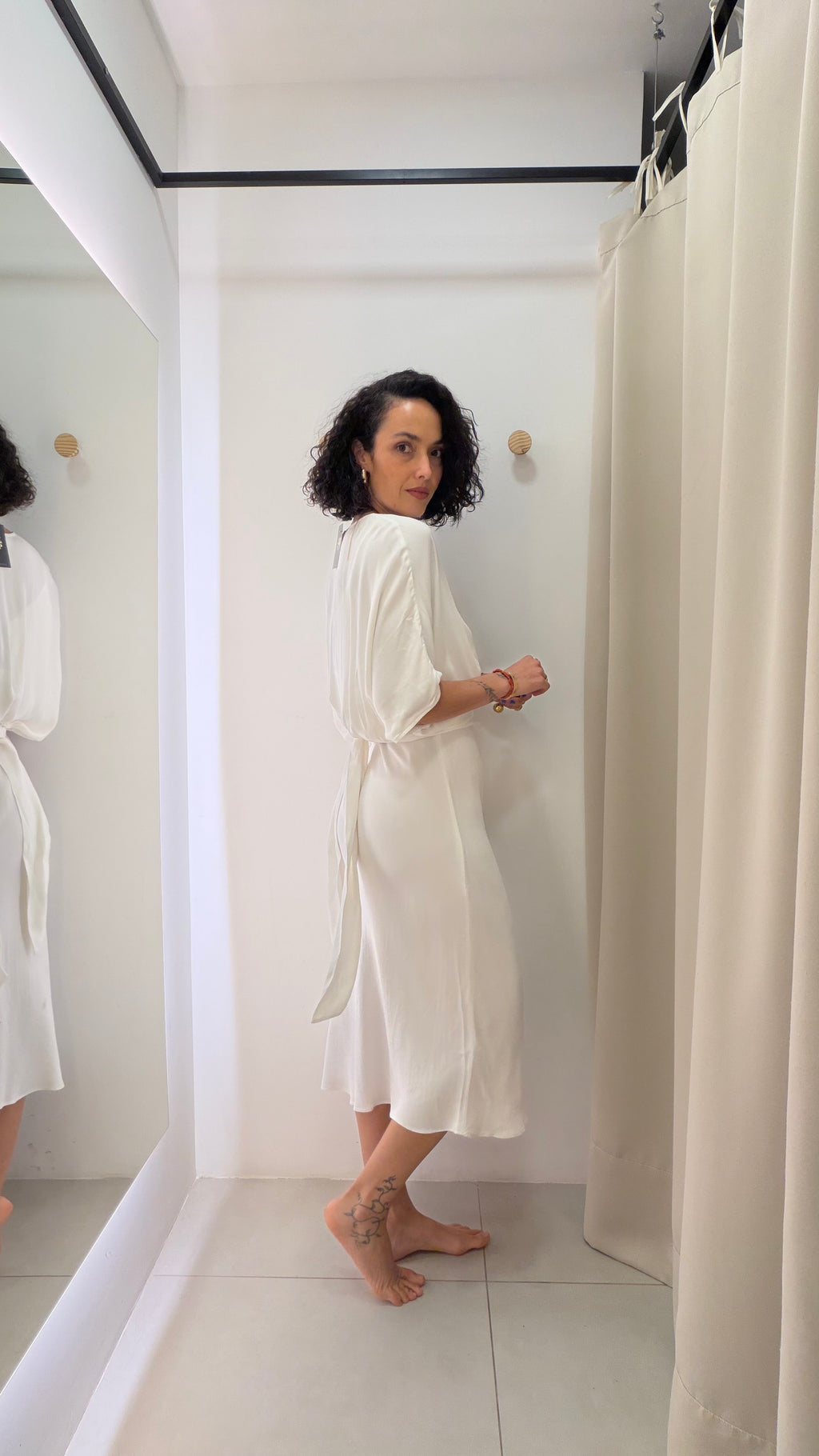 Vestido Conjunto Branco Le Lis Blanc