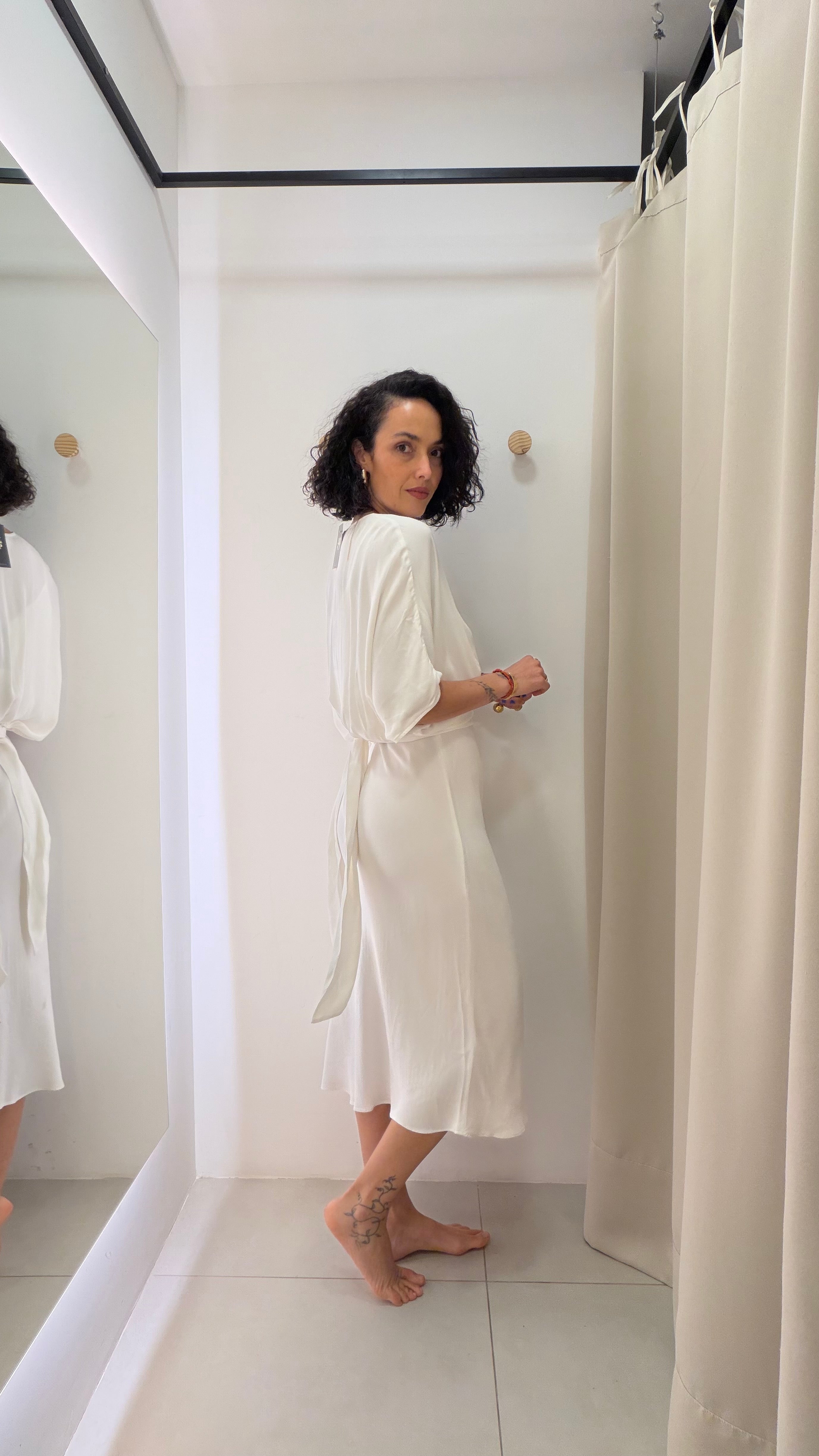 Vestido Conjunto Branco Le Lis Blanc