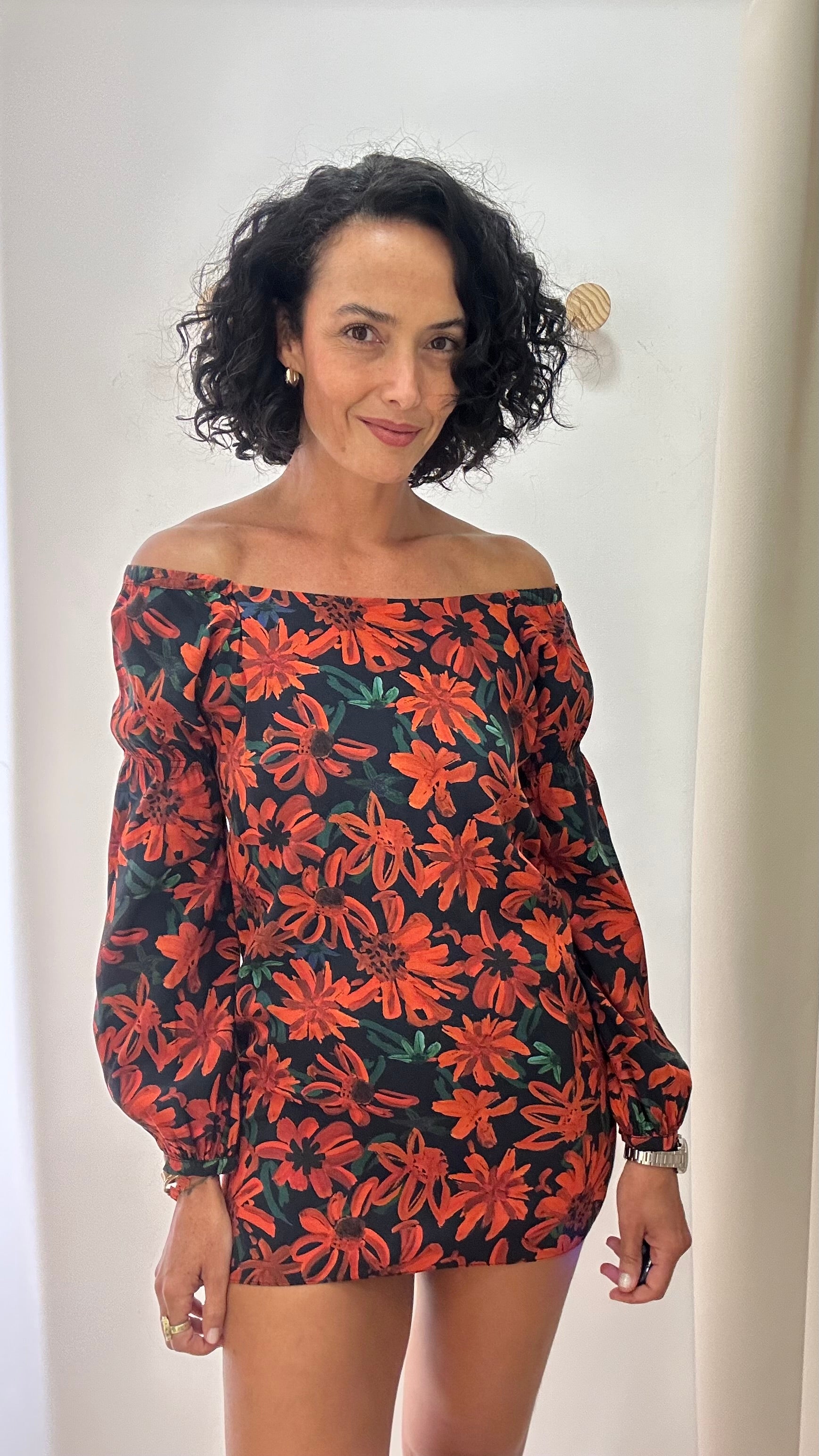 Vestido Estampa Floral Animale