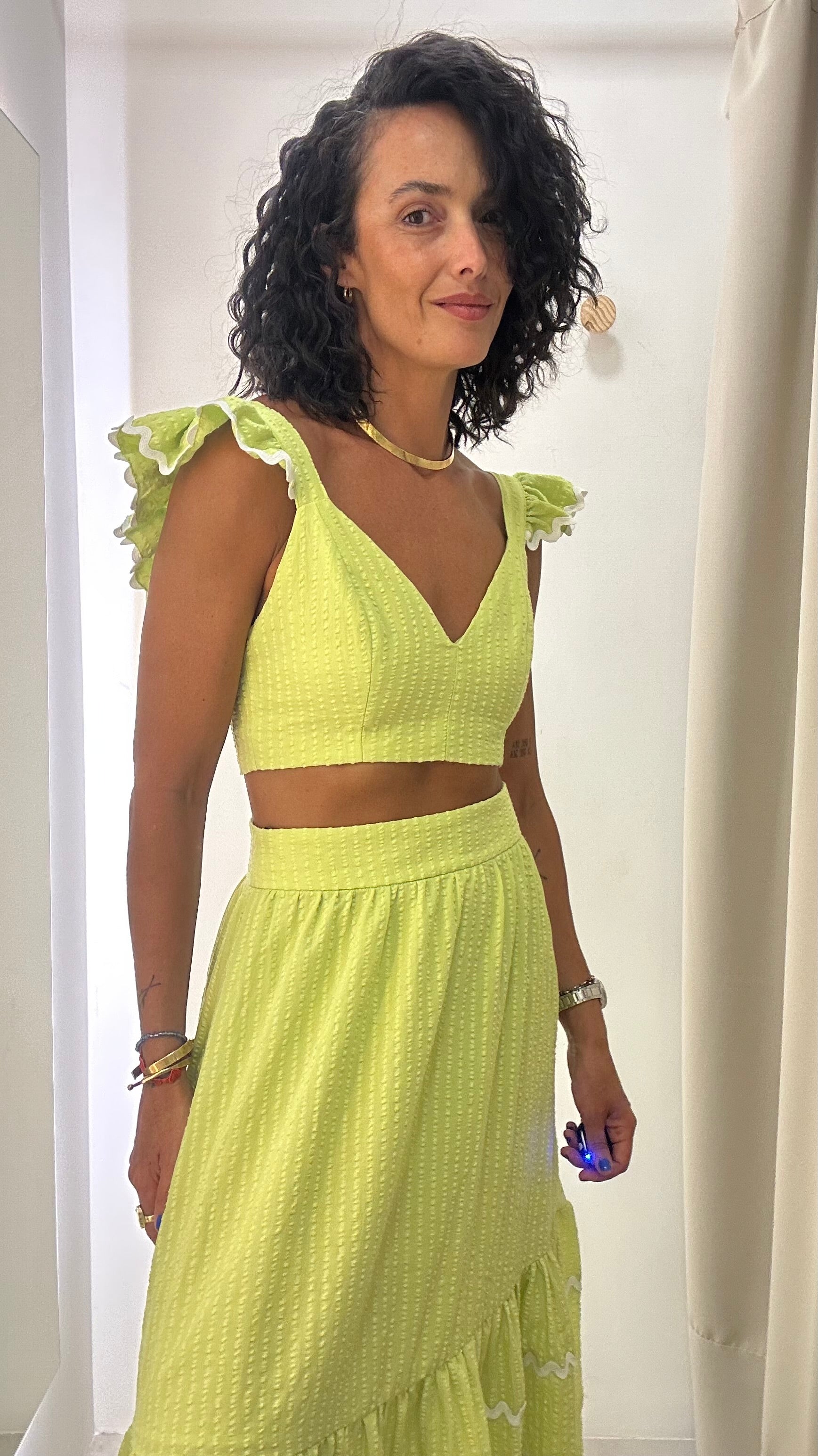 Conjunto Verde Lore