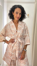 Conjunto Rosa Estampado