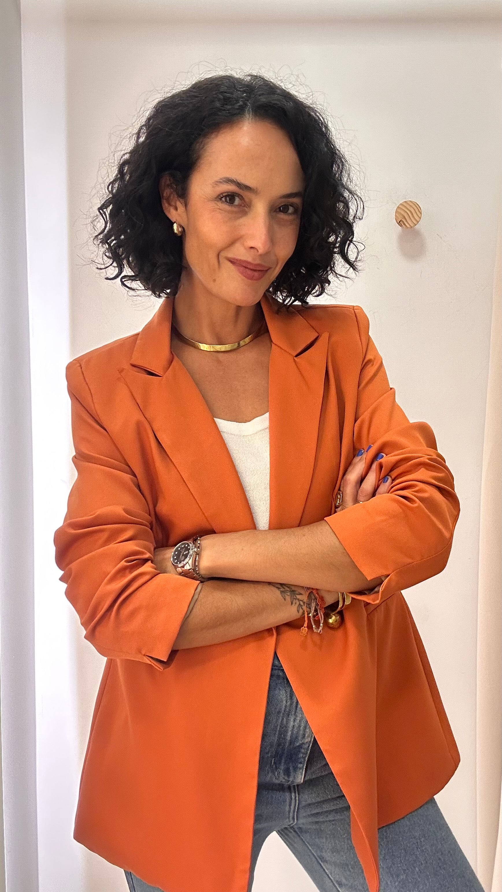 Blazer Skeen Terracota