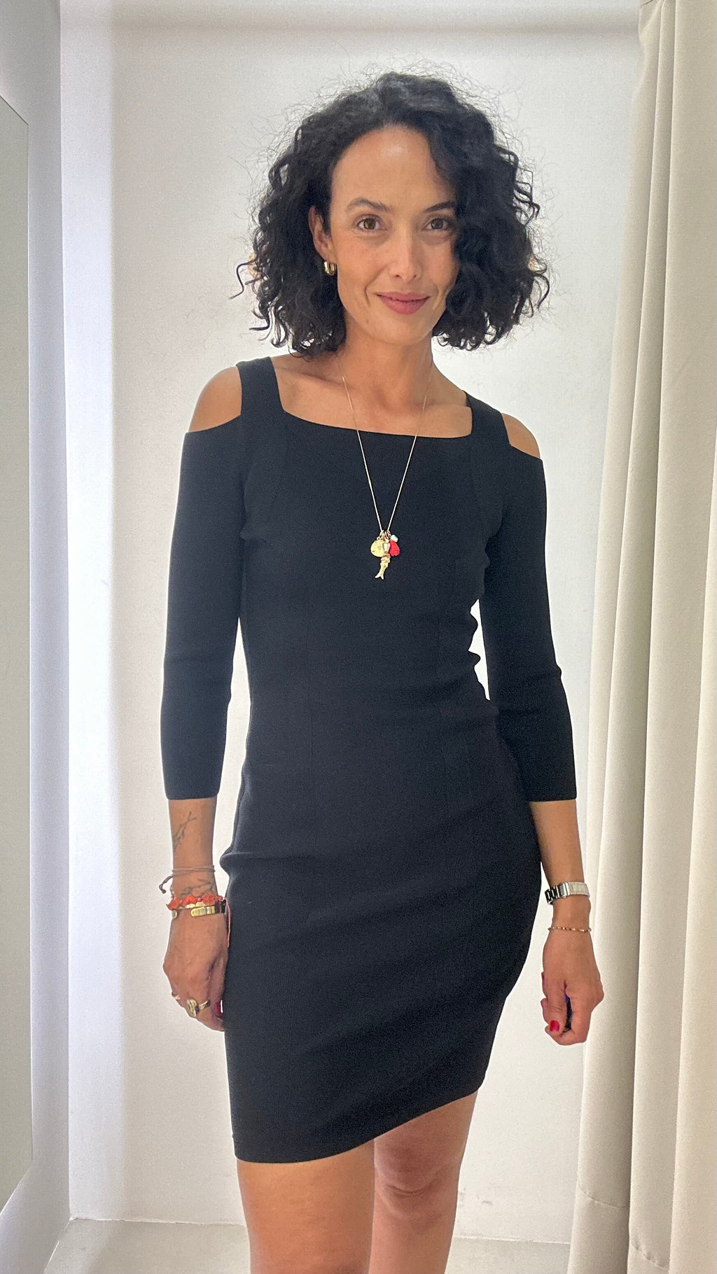 Vestido Preto Calvin Klein
