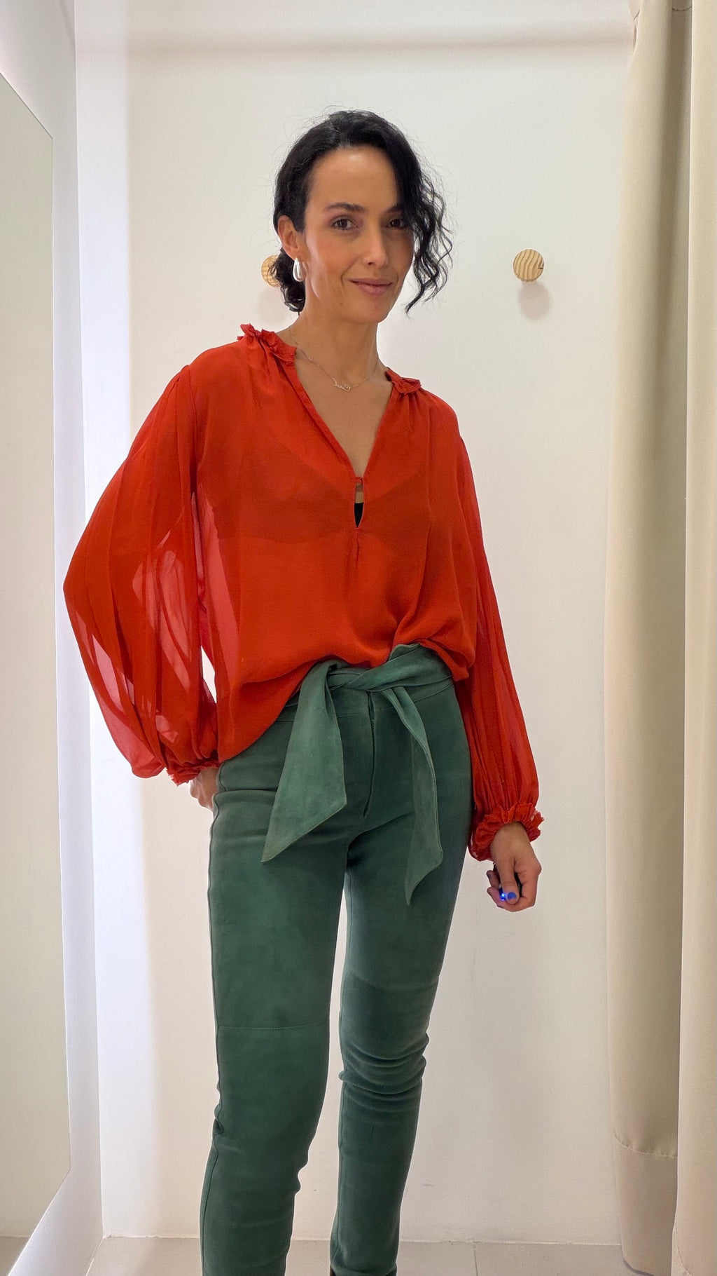 Blusa Vermelha Animale