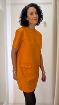 Vestido Terracota Zara