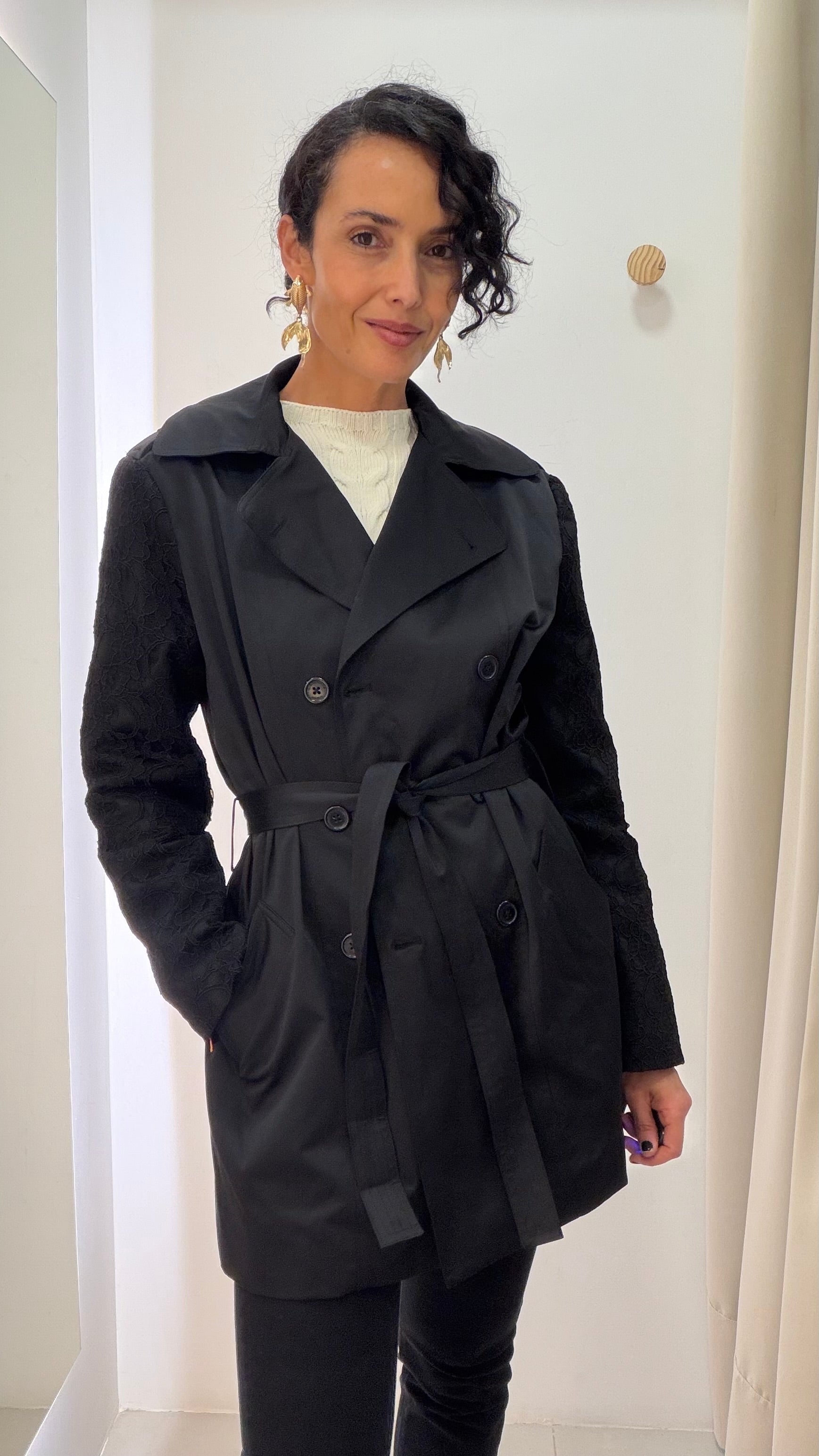 Parka Preta Brooksfield