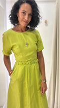 Vestido Cheroy linho misto