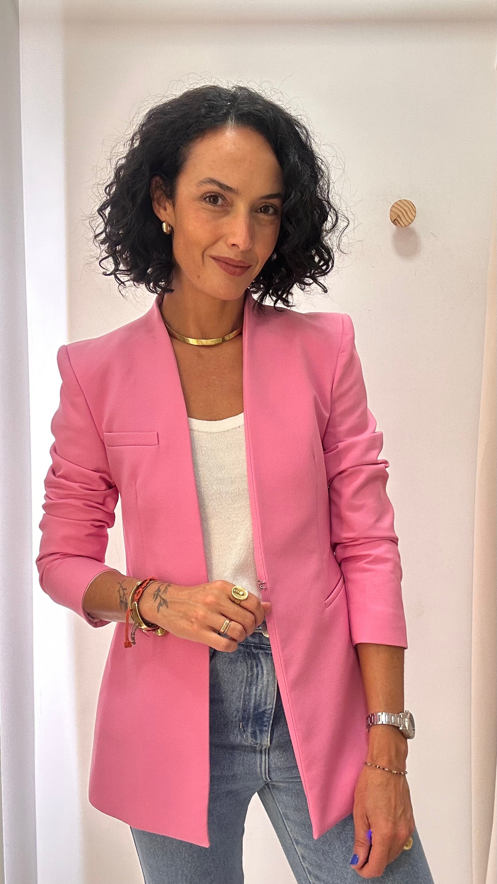 Blazer Rosa Zara