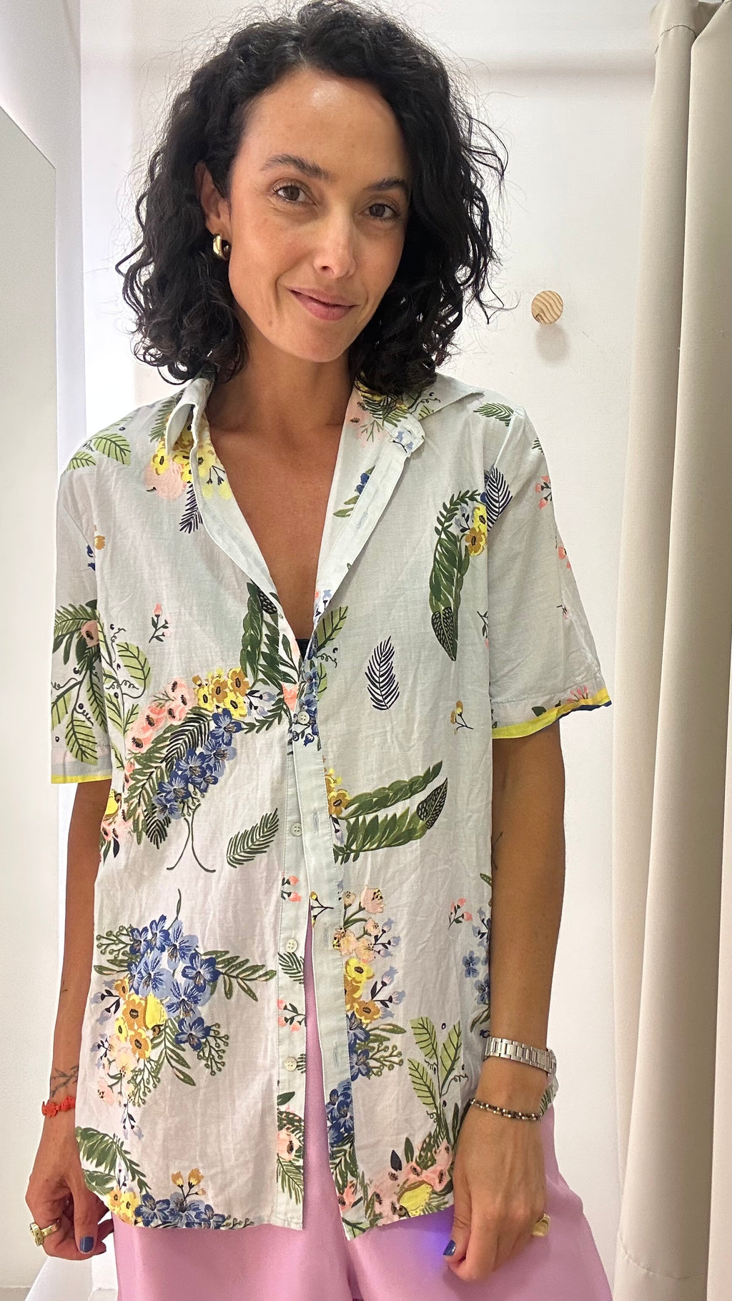 Camisa Estampa Floral Farm