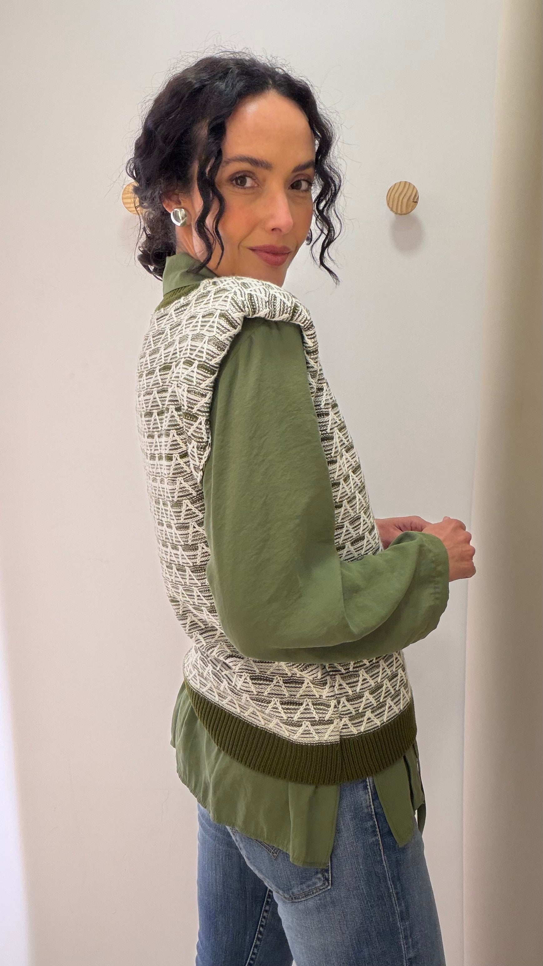Colete tricot Animale