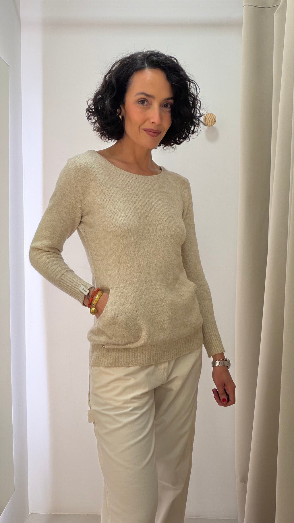 Tricot Bege Biamar