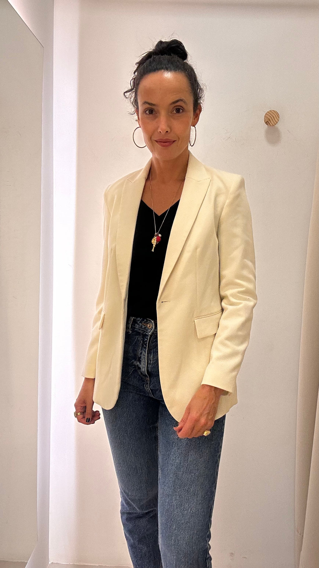 Blazer Off White Branco