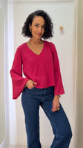 Blusa Rosa Nati Vozza