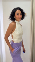 Blusa frente única Zara