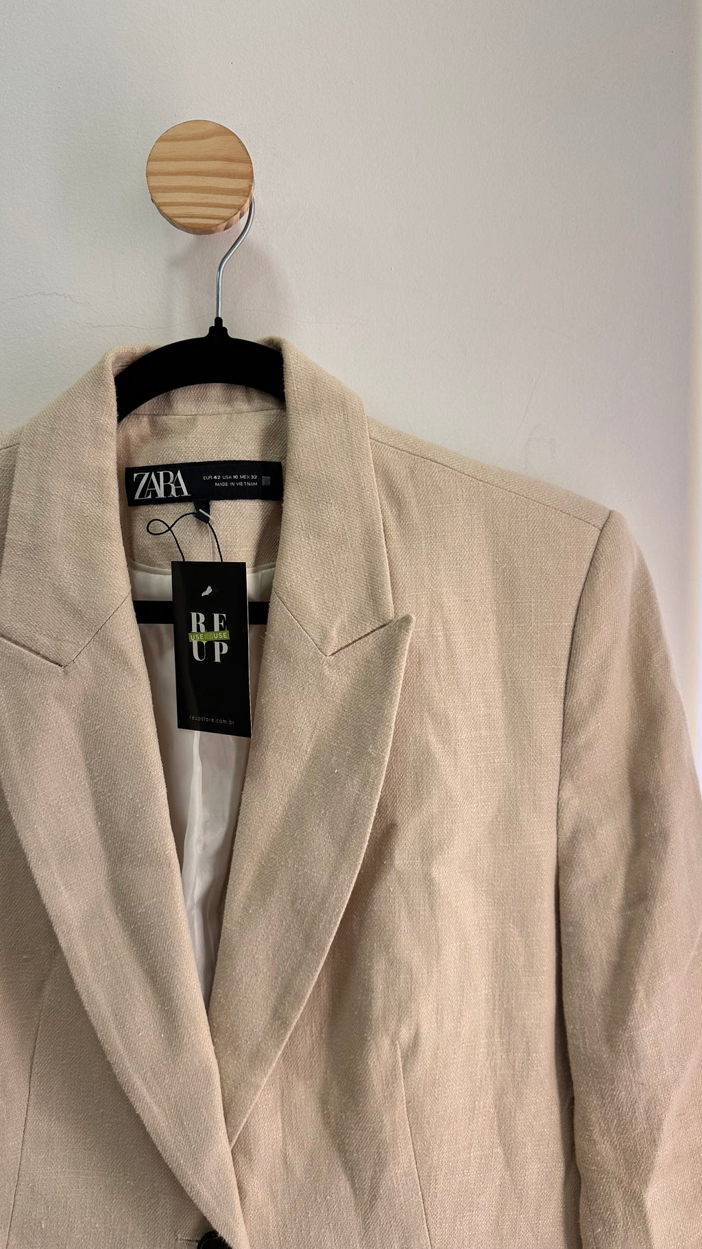 Blazer Viscolinho Zara