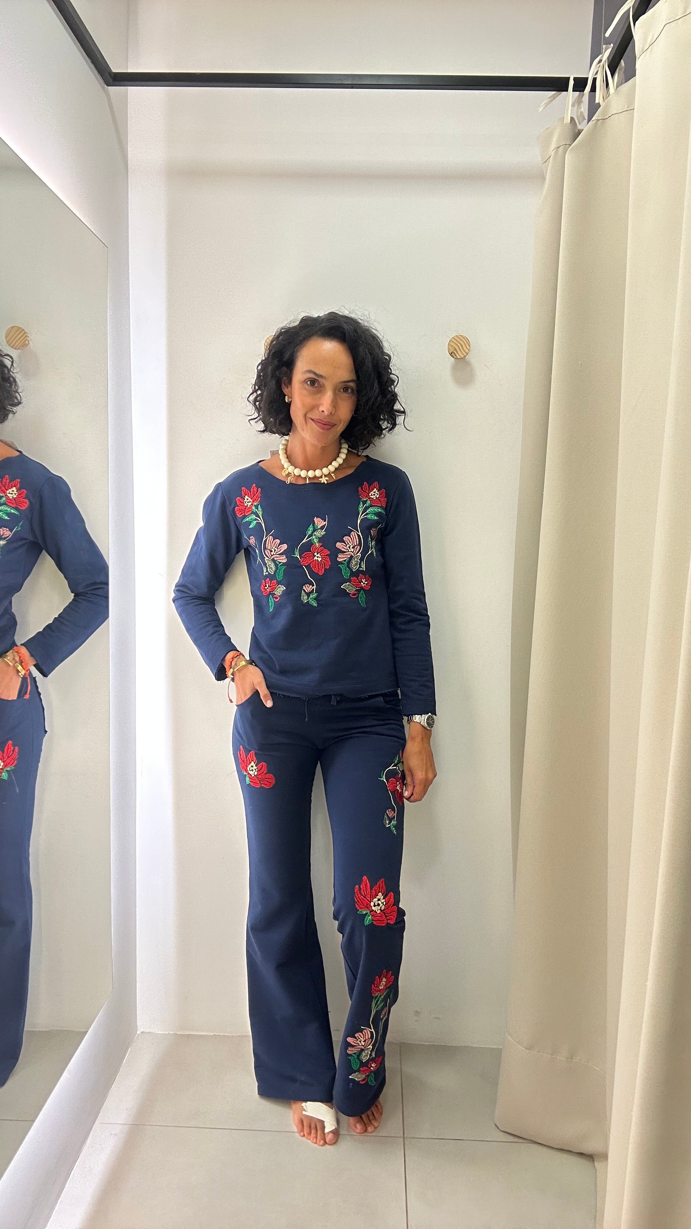 Conjunto Azul Marinho Blessed