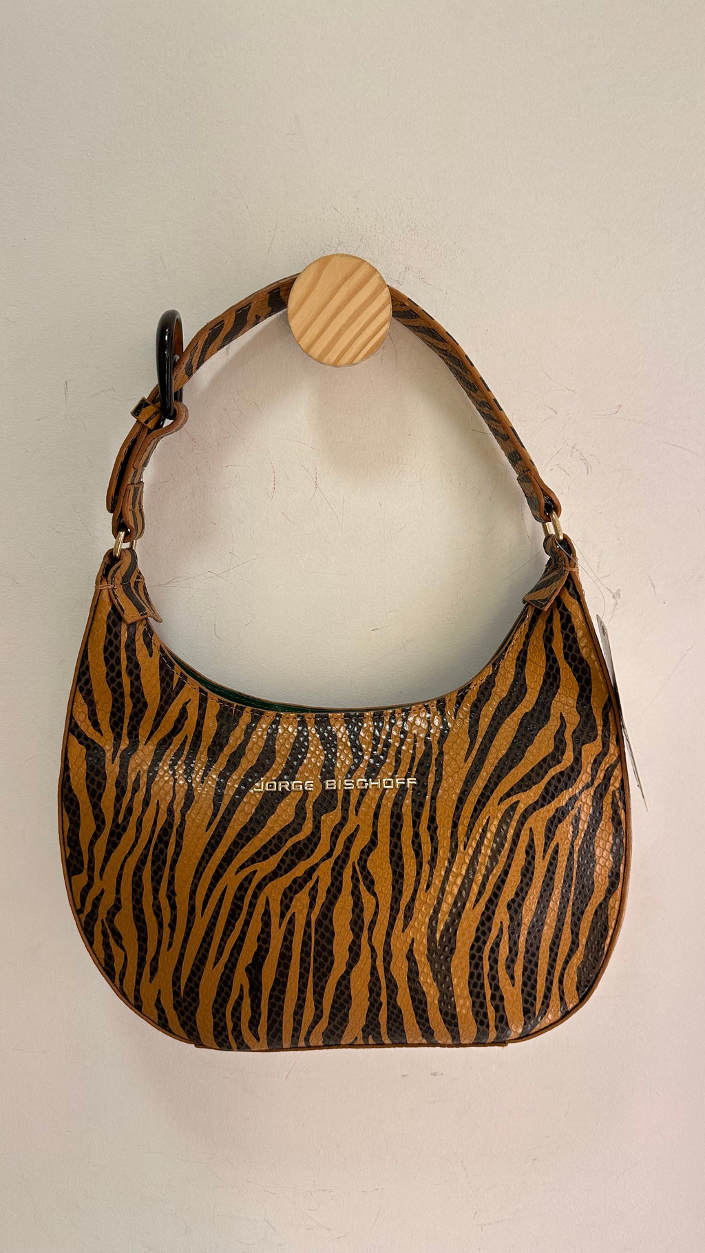 Bolsa couro Jorge Bischoff