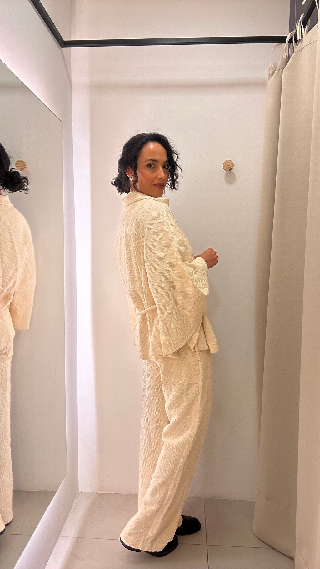 Conjunto calça + Kimono Pusco