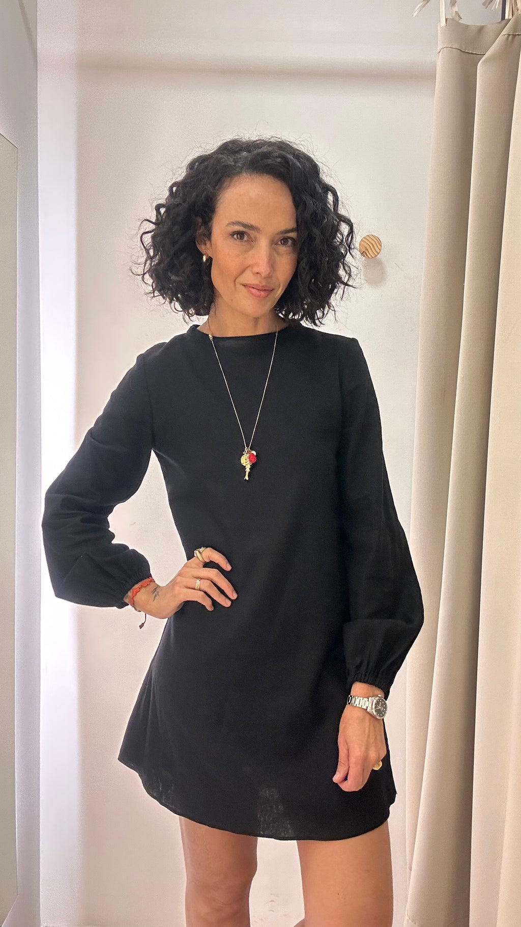 Vestido linho Muy Guappa