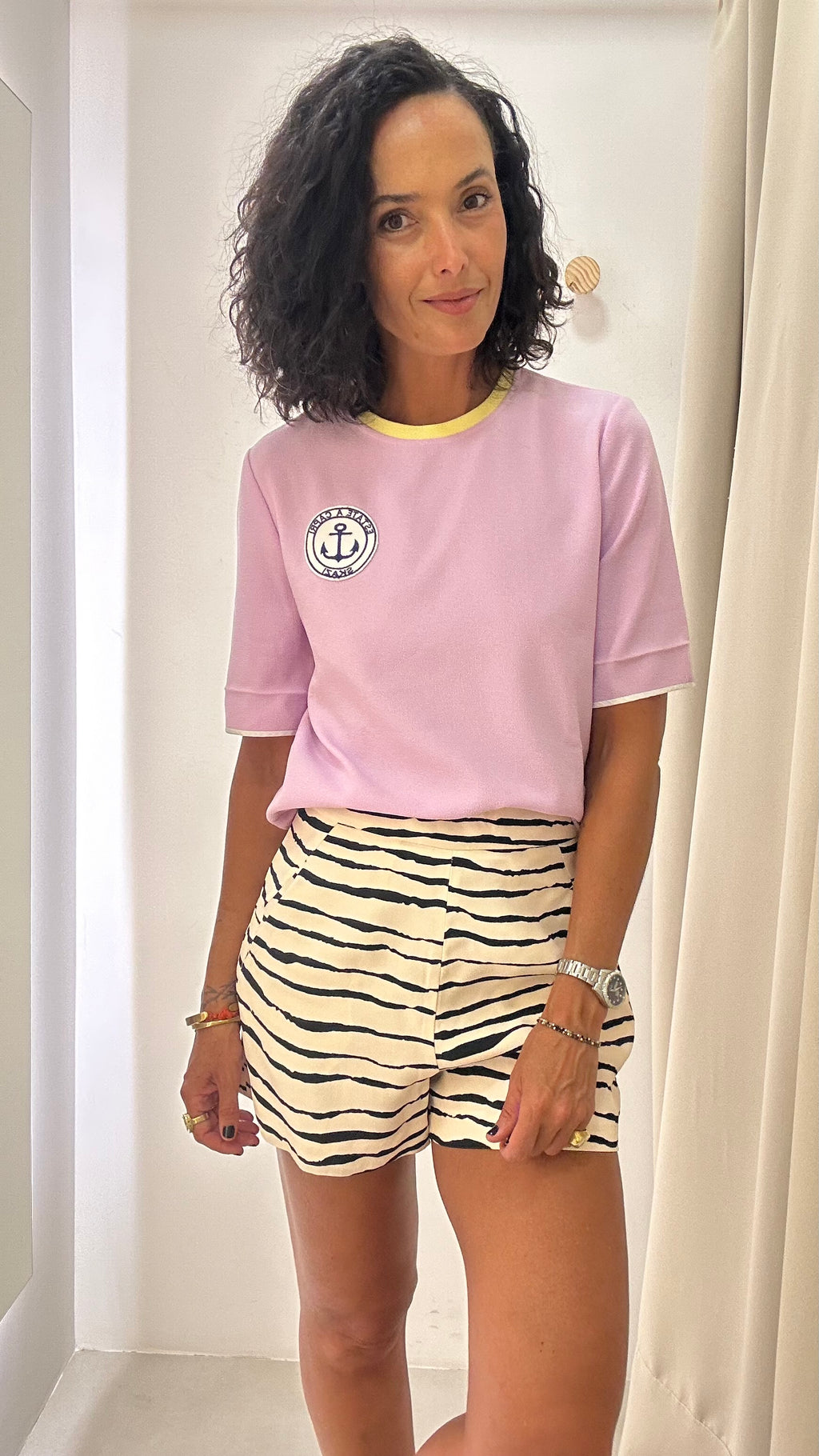Short estampado Animale