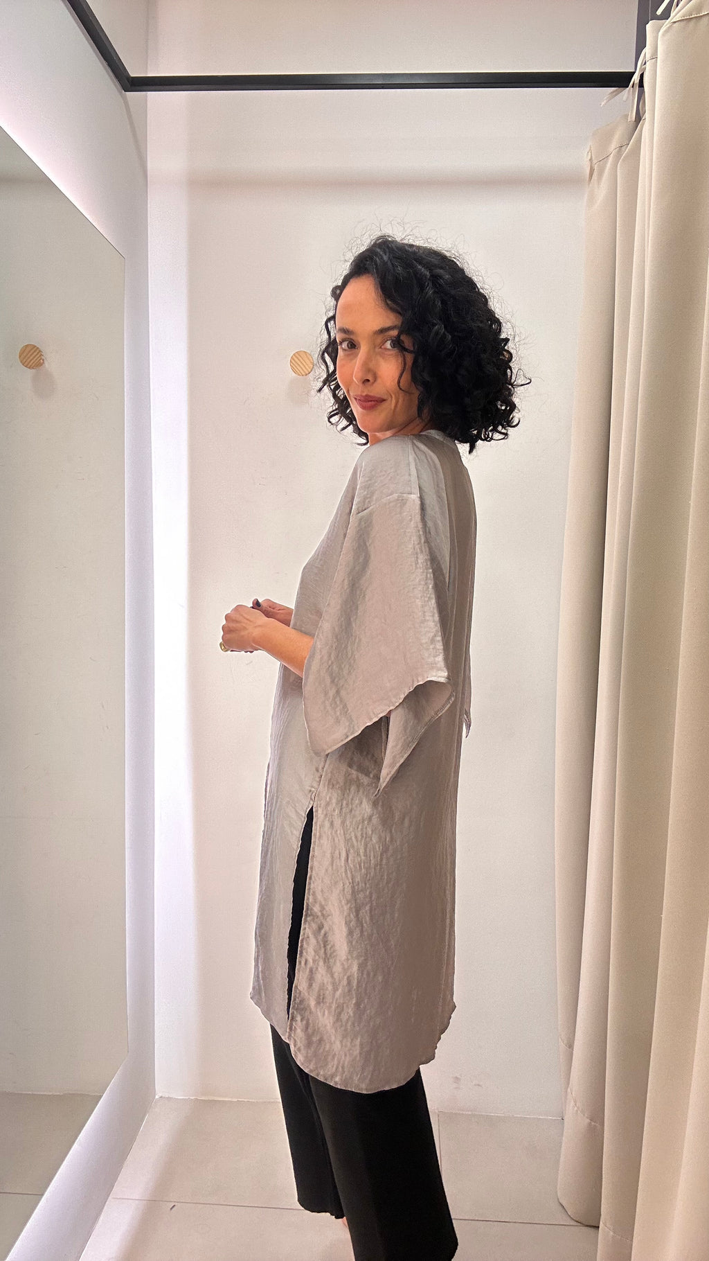 Chemise com Zíper Zara