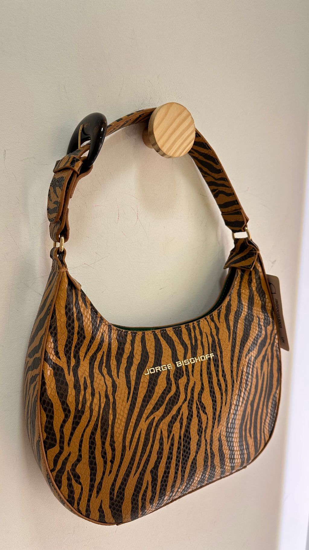 Bolsa couro Jorge Bischoff