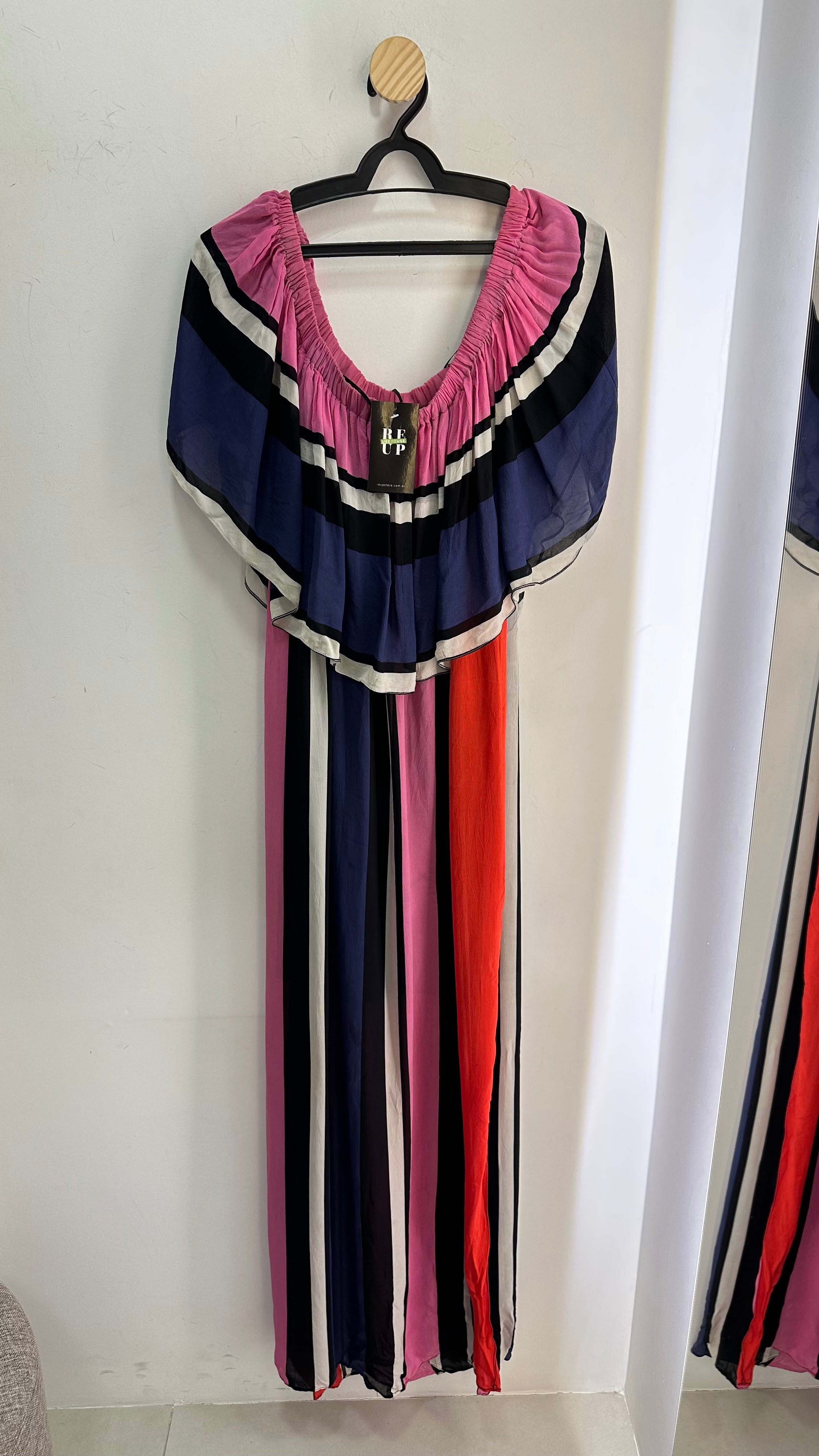 Vestido ombro a ombro