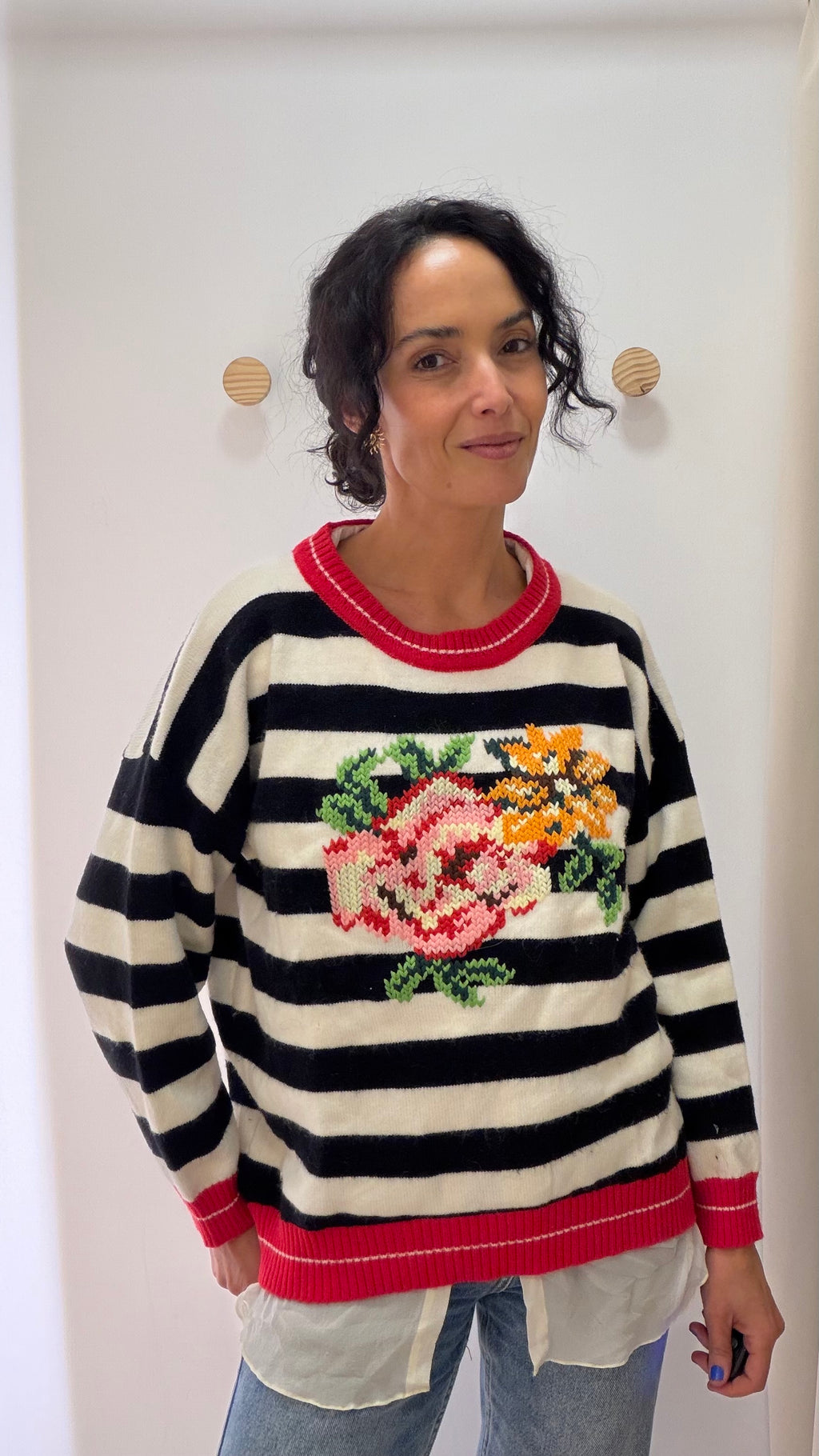 Tricot listras Mamô