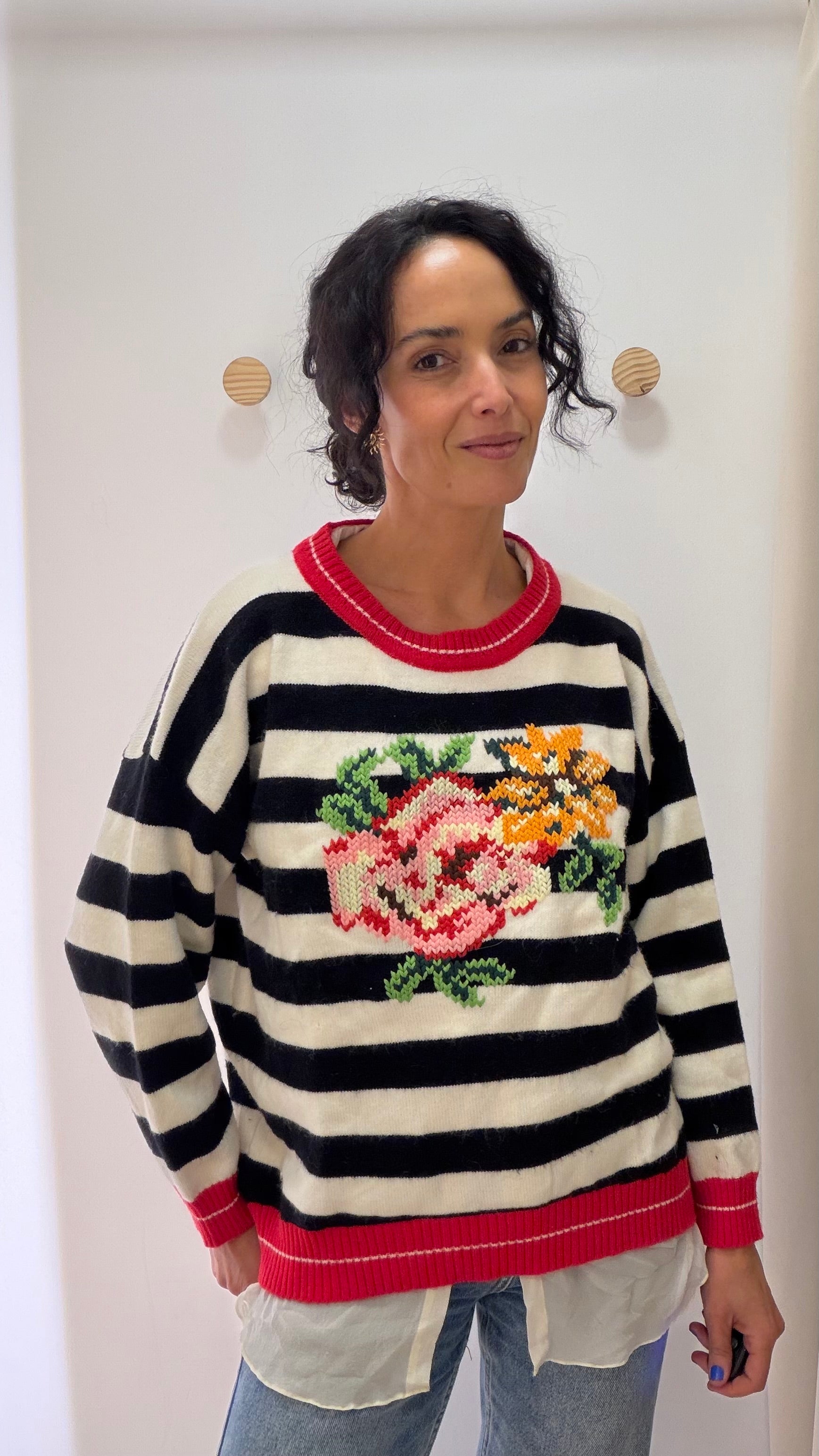 Tricot listras Mamô