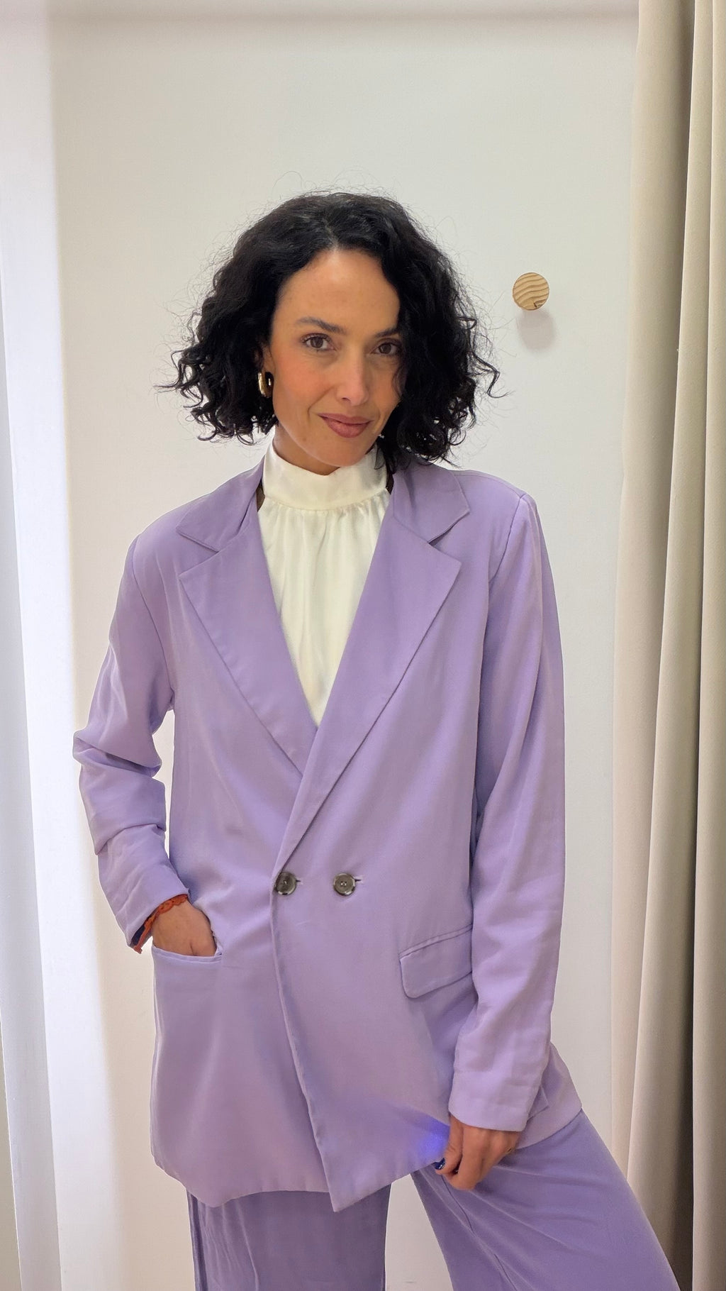 Blazer Lilás Tannerie