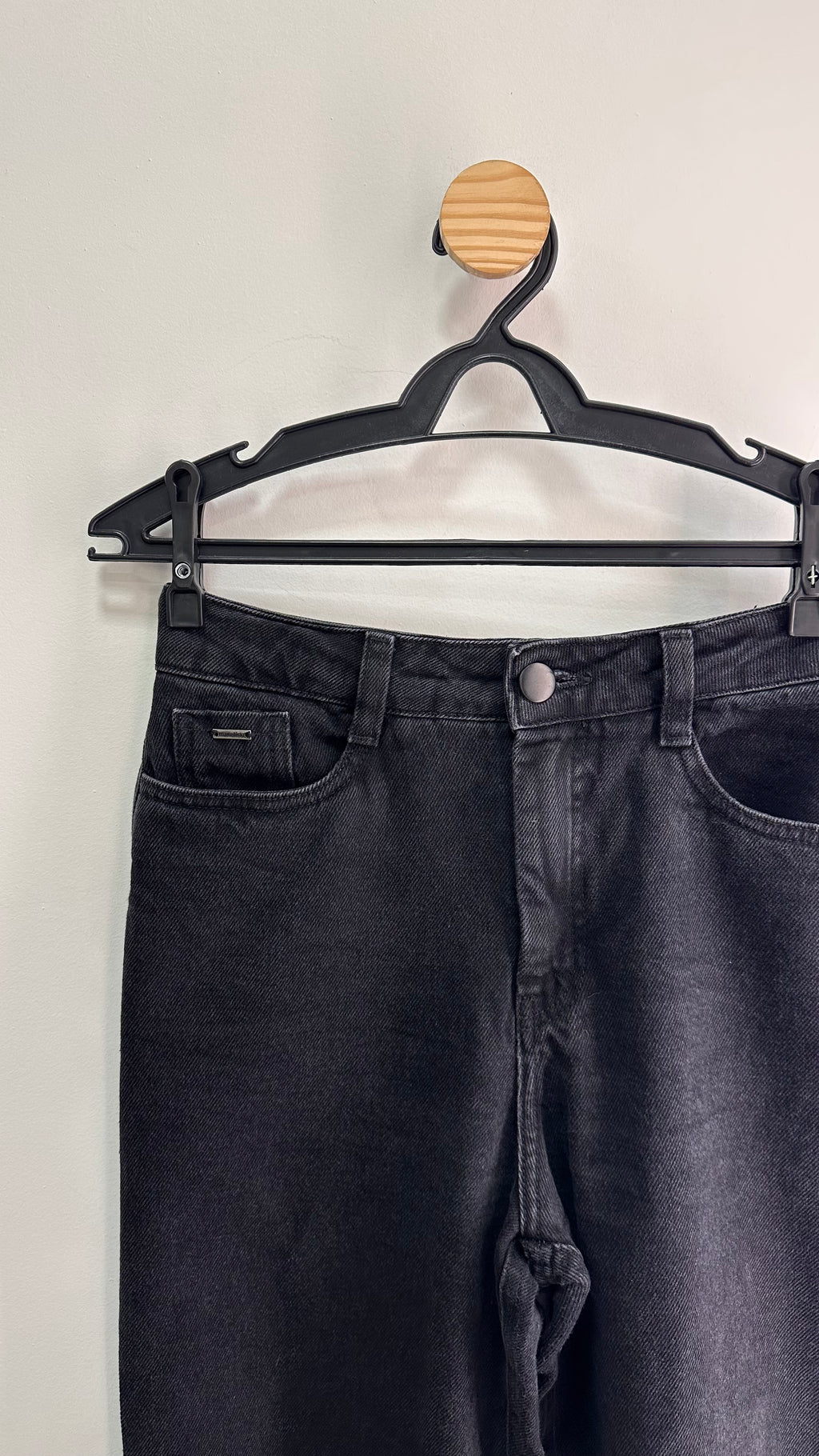 Calça jeans preta Mariaalícia