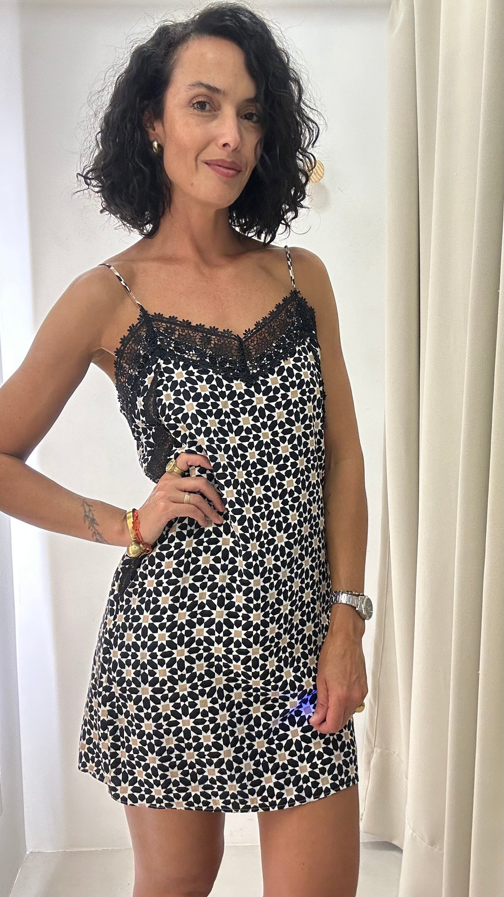 Vestido estampado Lez a Lez