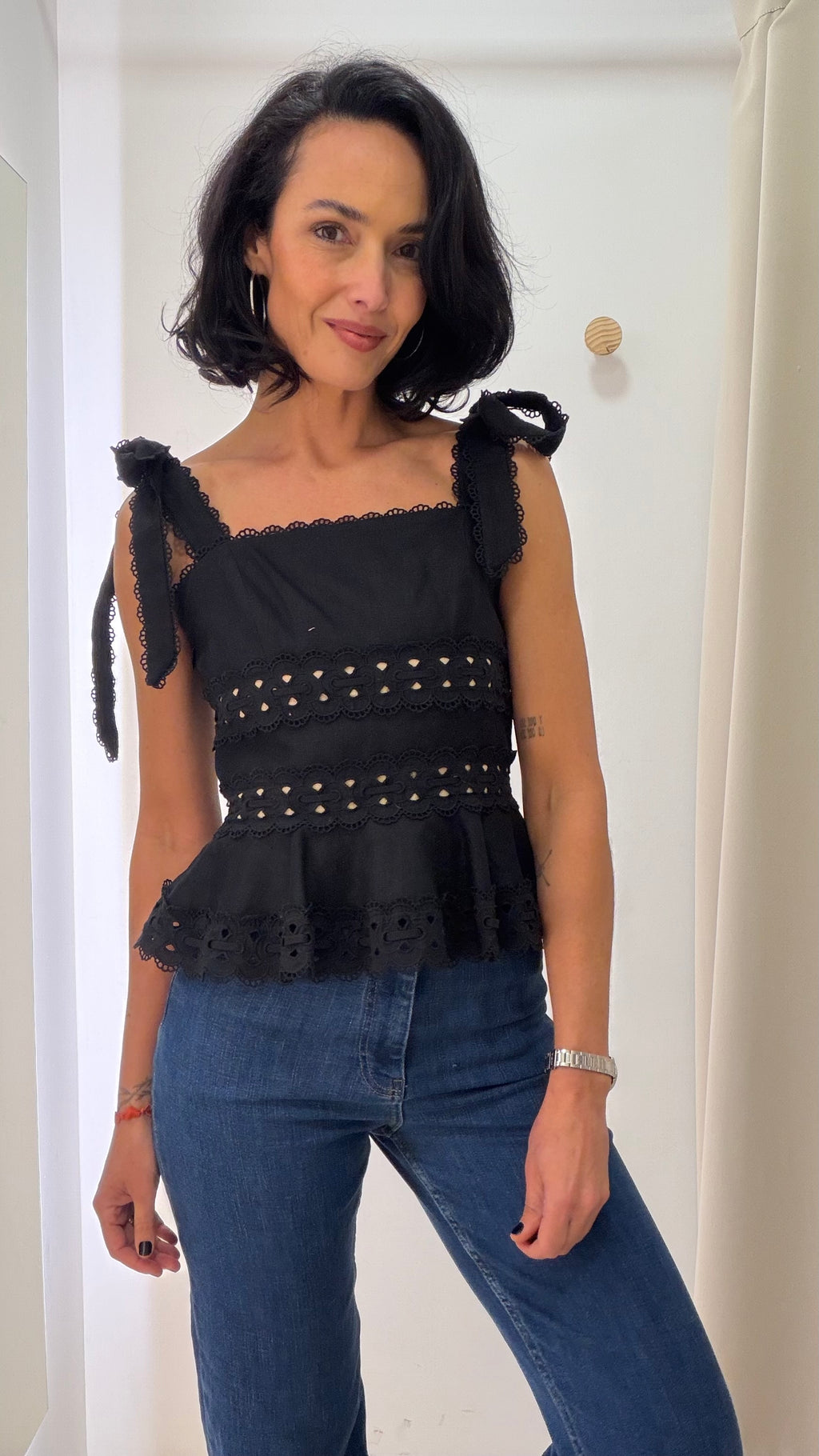 Blusa Peplum Zimmermann