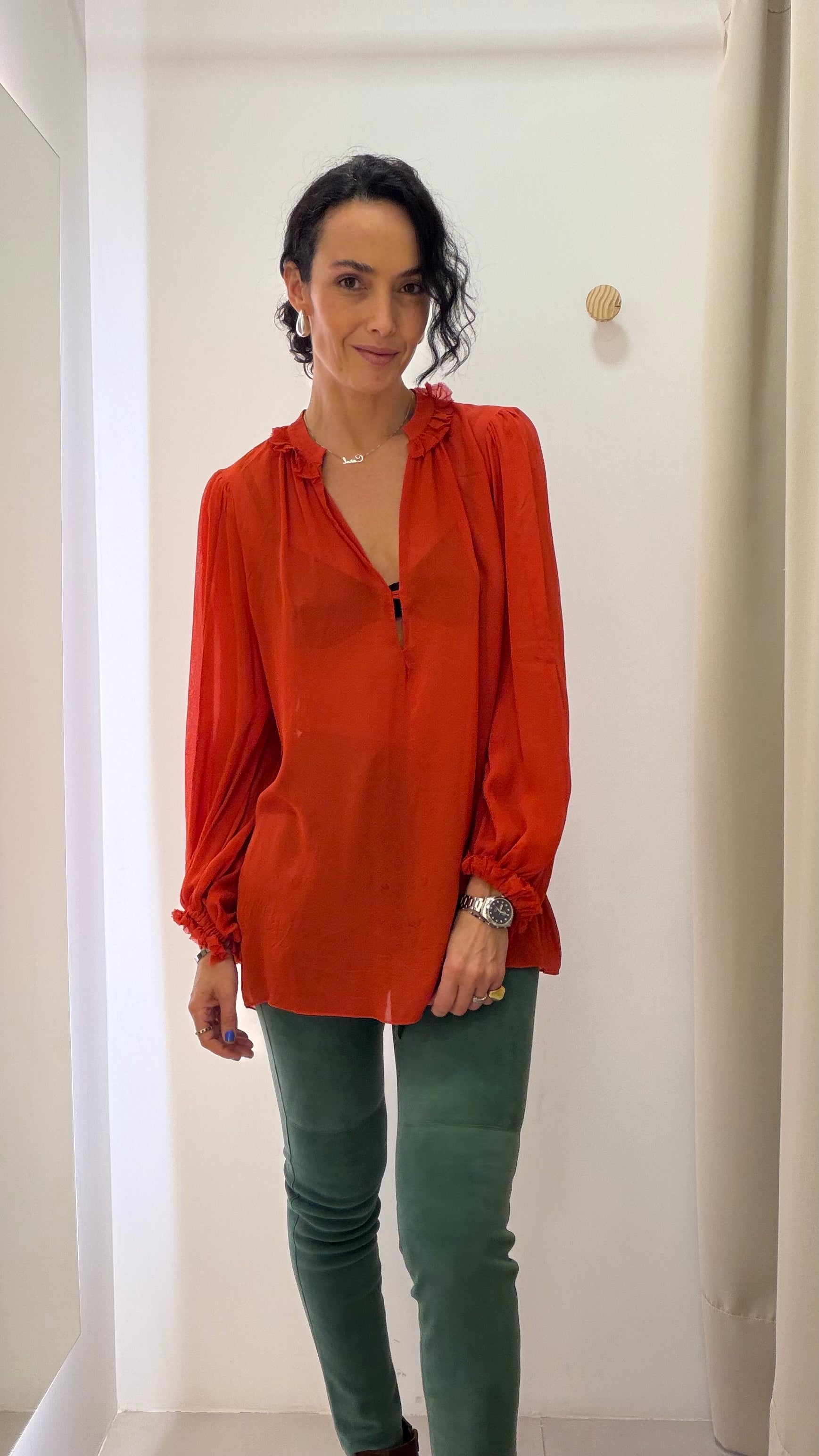 Blusa Vermelha Animale