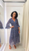 Vestido Estampa Floral Amissima