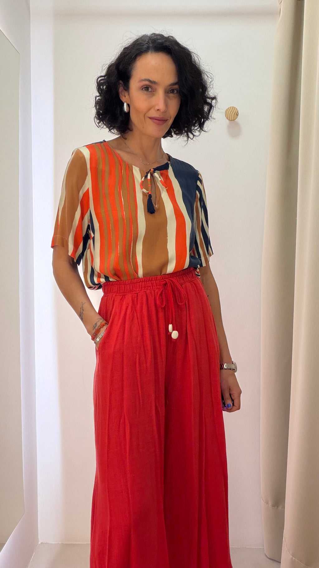 Blusa Estampada Cantão
