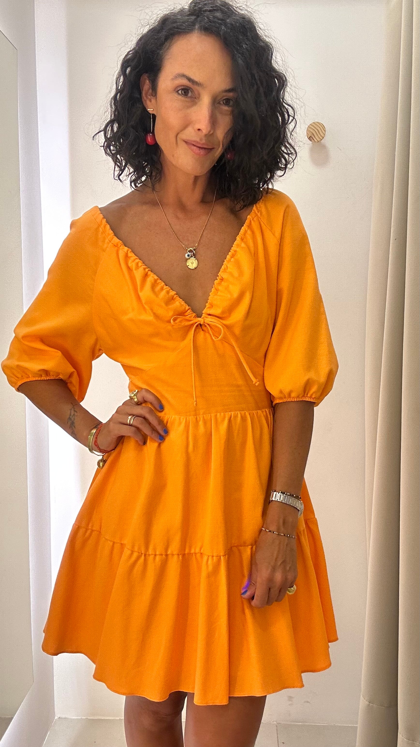 Vestido Laranja